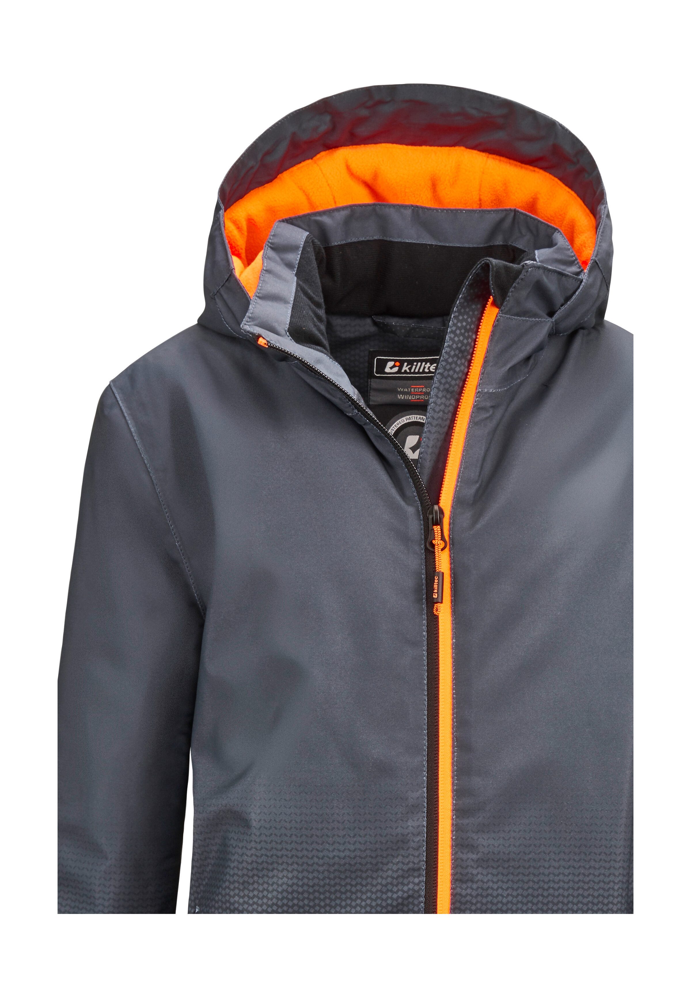 Killtec Outdoorjacke Lynge BYS JCKT E Wasserdichte Funktionsjacke mit Schneefang und coolem Design