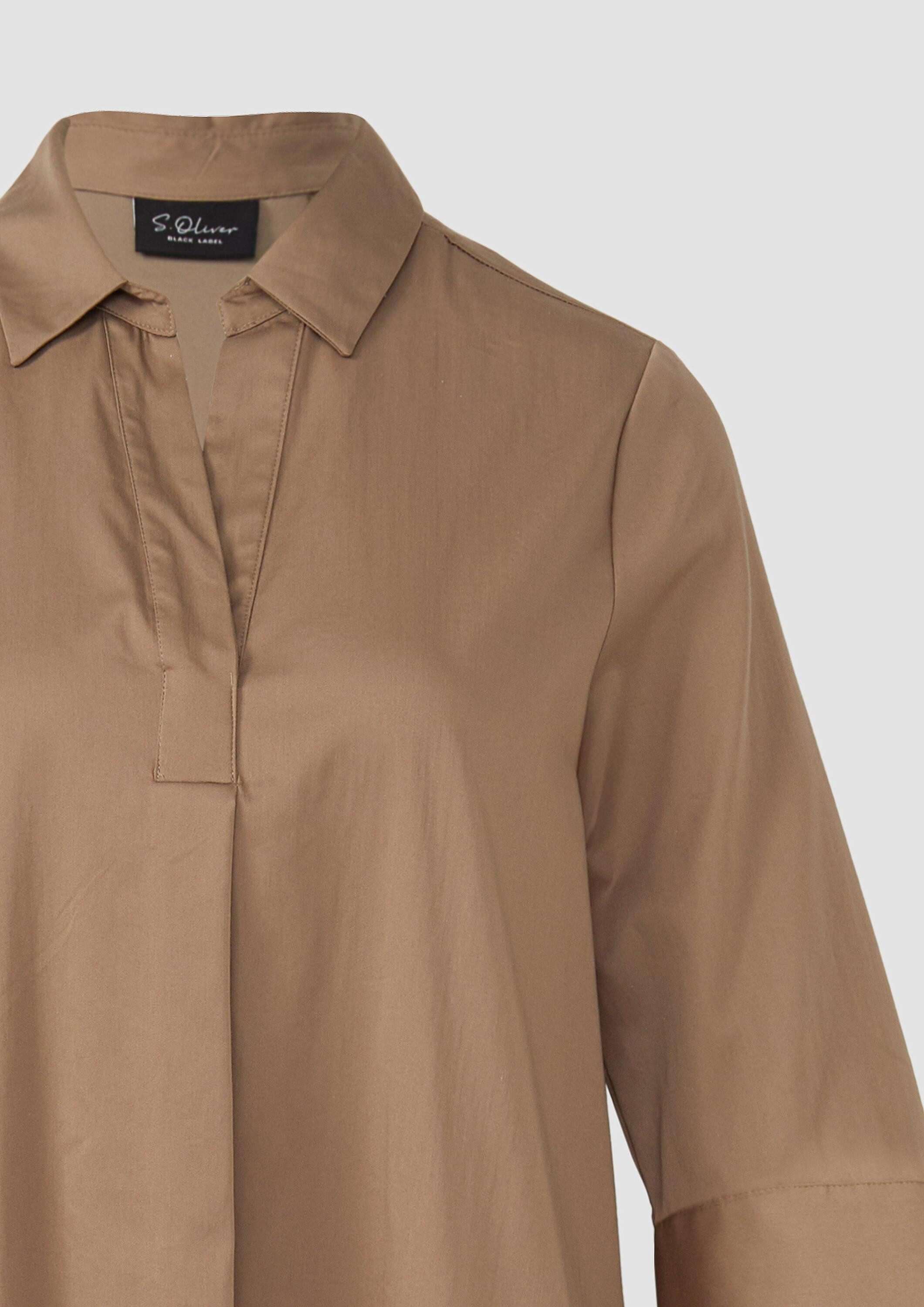 s.Oliver Minikleid Kleid Ausgestelltes Tunikakleid mit 3/4-Ärmeln