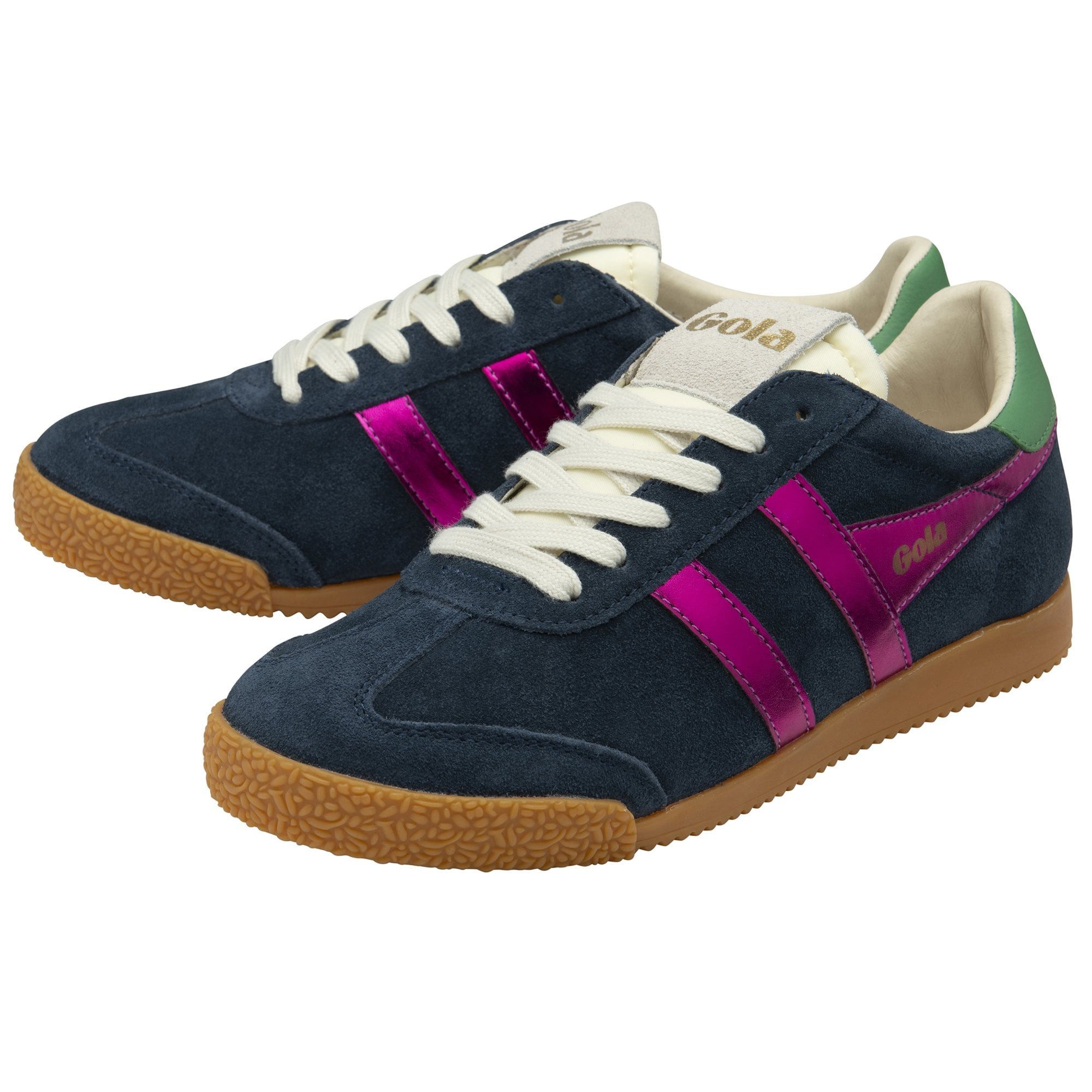 Gola Elan Glitz 2025 navyblau/fuchsiapink/smaragdgrün Damen Sneaker günstig online kaufen