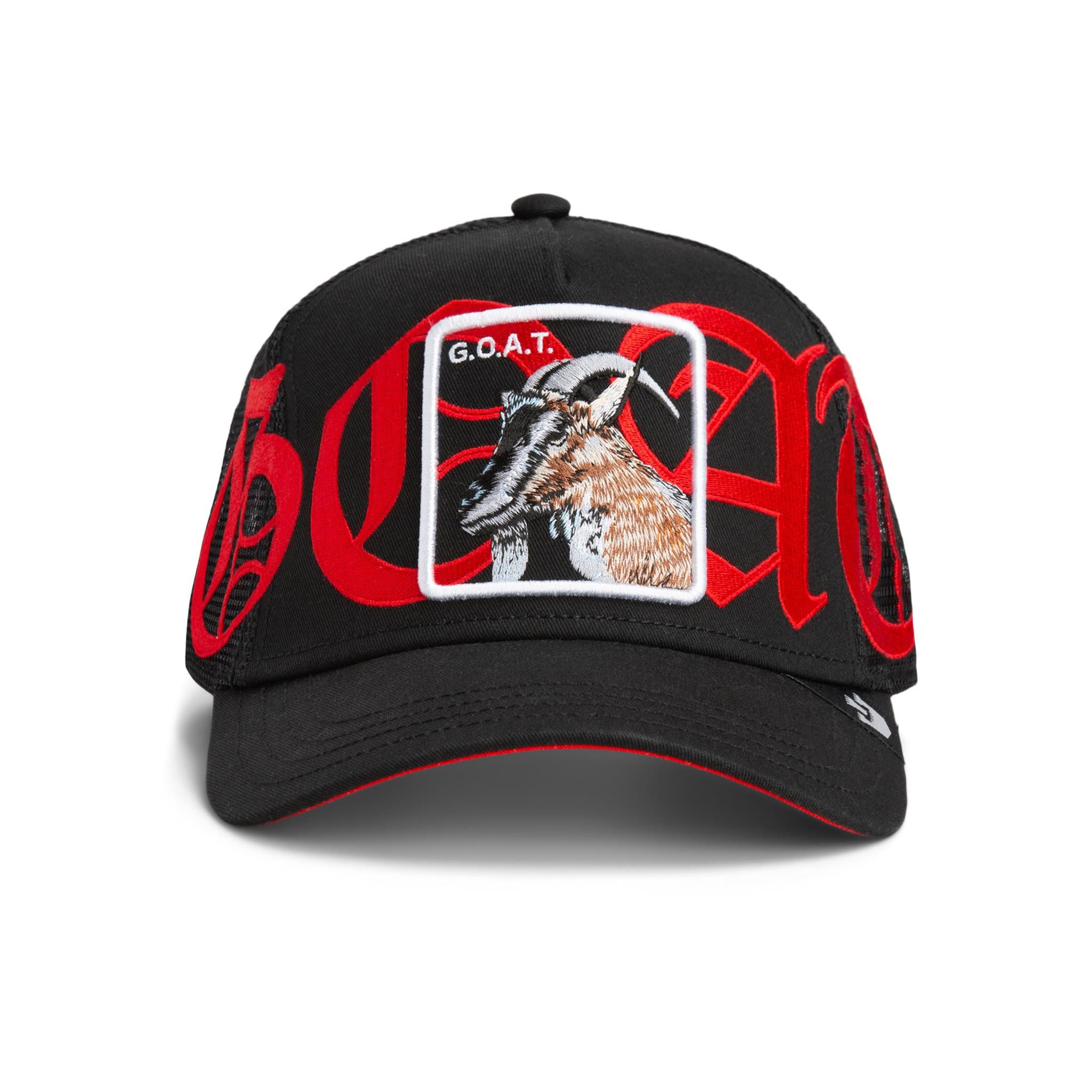 Trucker Cap Goorin Bros. Old English Goat Trucker Cap Void Black
