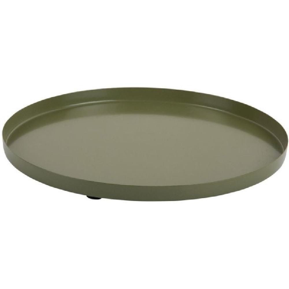 Present Time Tablett Tablett Dekotablett Tray Servir Army Green (25cm)