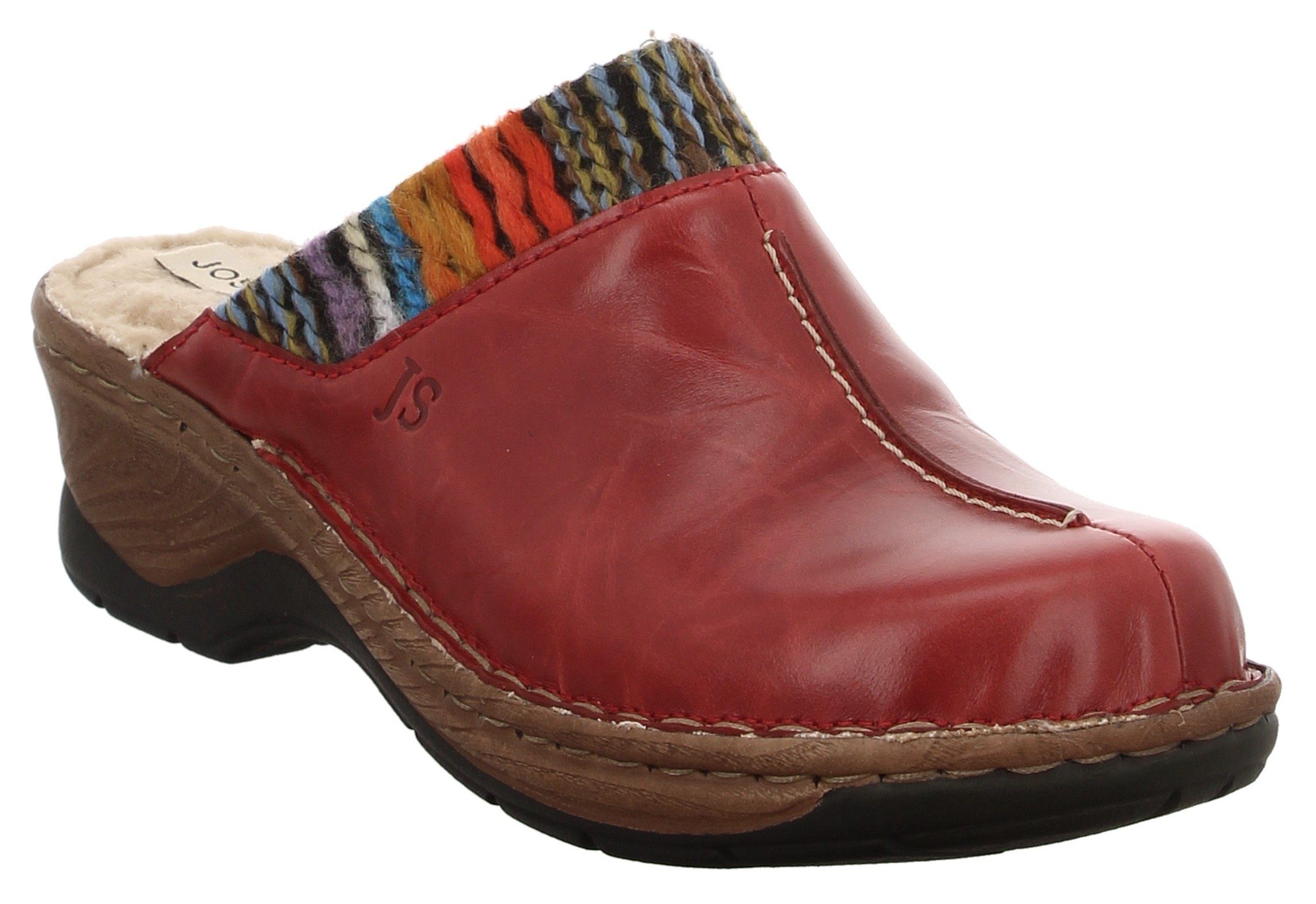 Josef Seibel CATALONIA 59 Clog mit buntem Textilbesatz