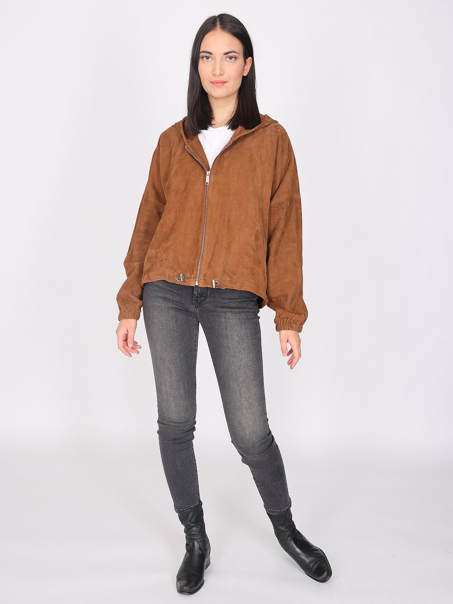 Lederjacke cognac Maze 4202173