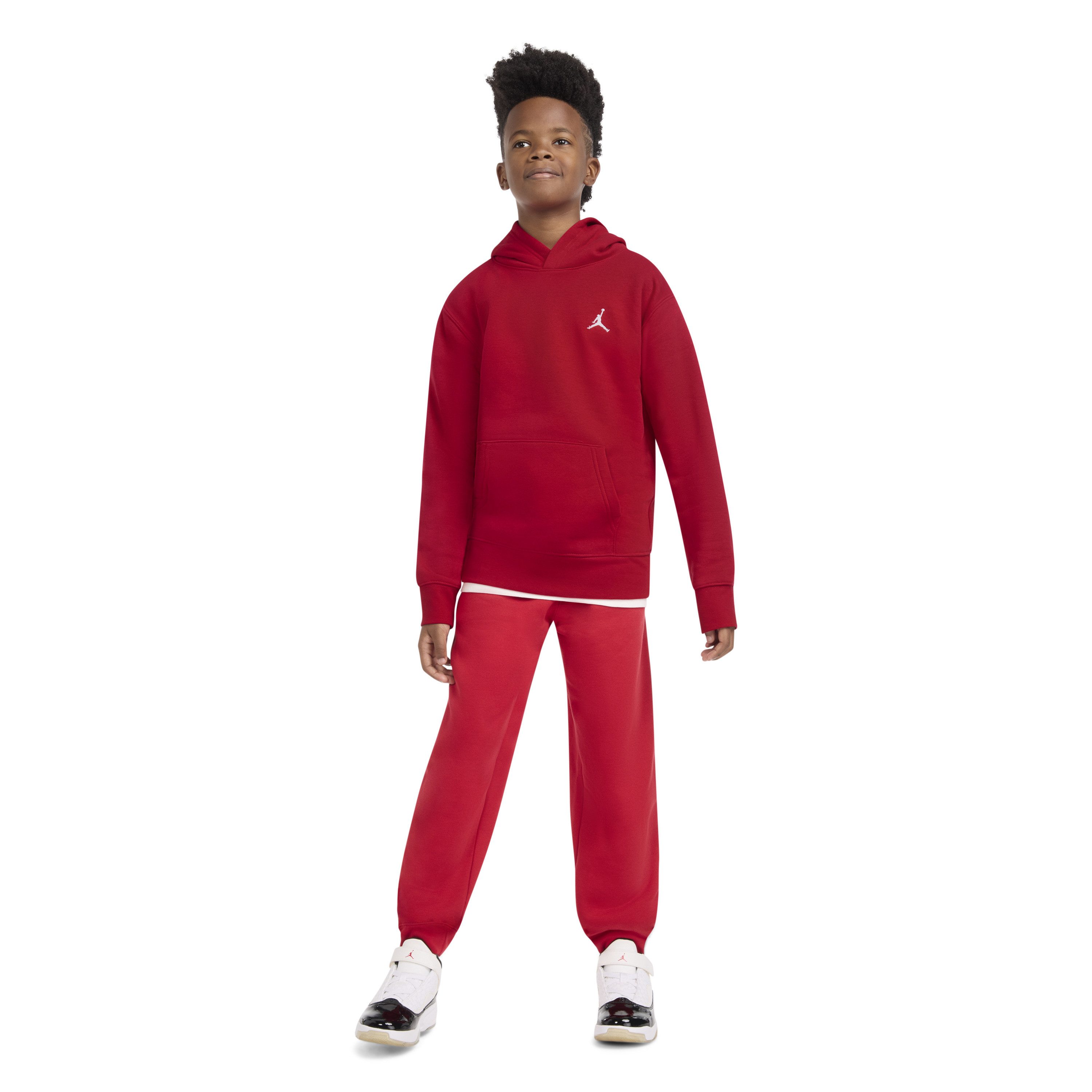 Jordan Kapuzensweatshirt JDB MJ BROOKLYN FLC PO für Kids für Kinder und Jugendliche, mit Kängurutasche, ohne Verschluss