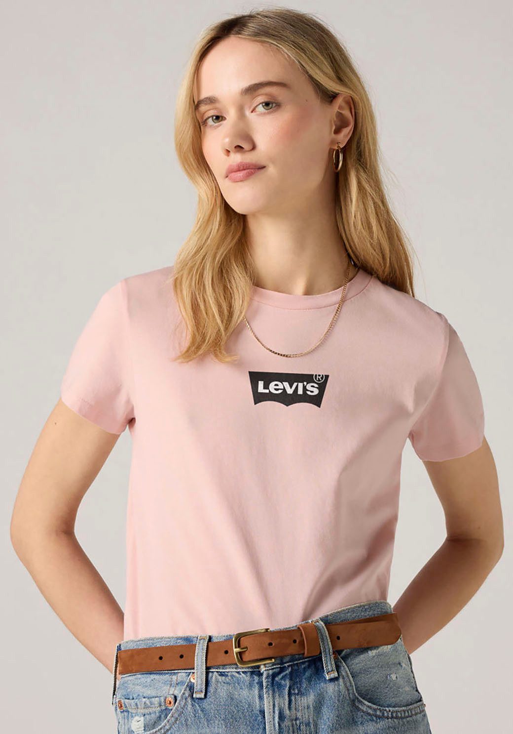 Levi's® T-Shirt LSE THE PERFECT TEE mit Logo Print