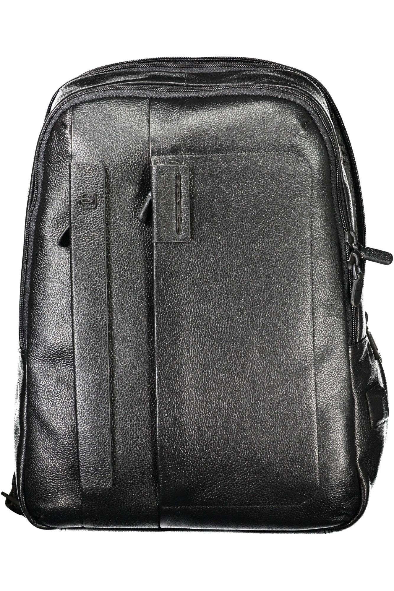 Piquadro Rucksack, Eleganter Herren-Rucksack in Schwarz mit Laptopfach und Flaschenhalter