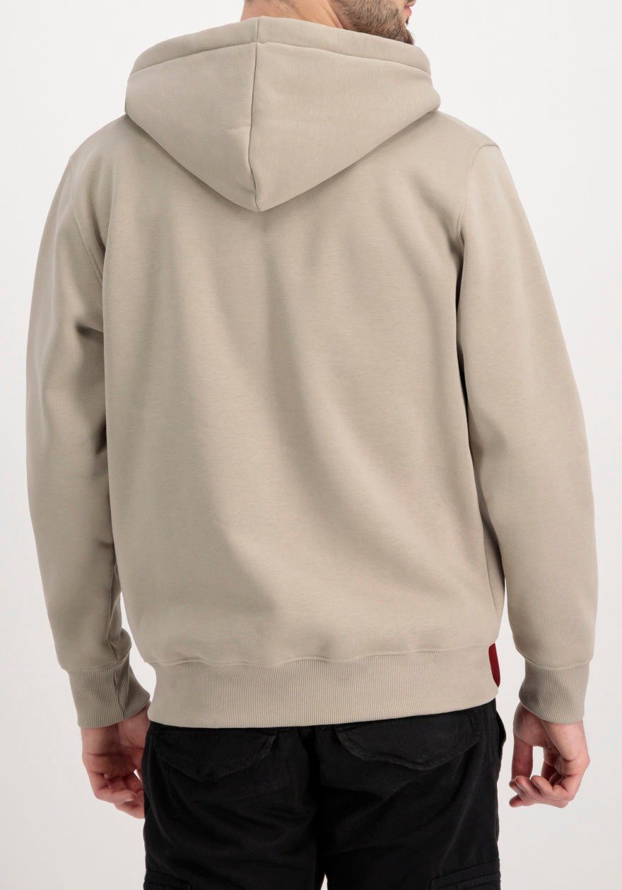 Alpha Industries Kapuzensweatjacke Basic SL sand Zip vintage Hoody