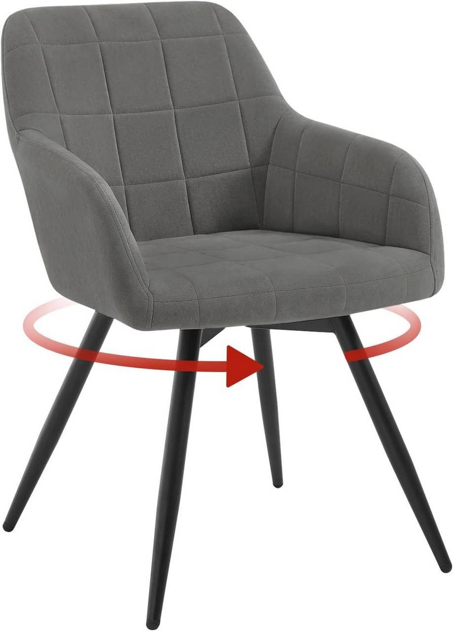 Woltu Esszimmerstuhl (1 St), gepolsterter ergonomischer, mit Metallbeinen günstig online kaufen