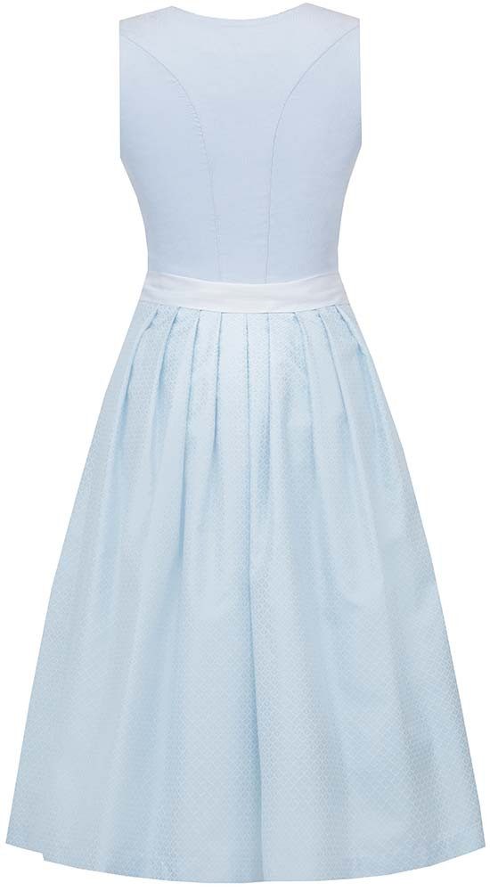 MarJo Dirndl Dirndl Rimsting 70cm Länge babyblau