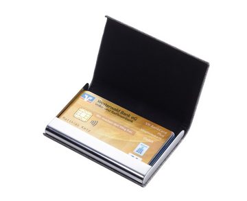 TROIKA Kartenetui Kreditkartenetui mit Ausleseschutz (für RFID-Chips) MARBLE SAFE