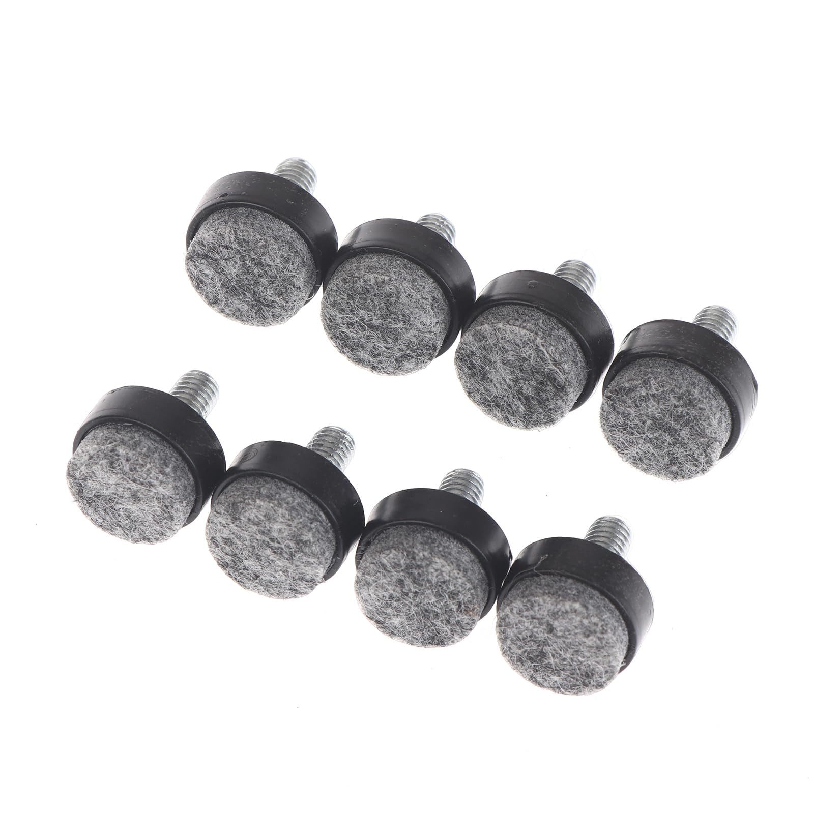 Agger Stuhlsocke 8er-Set verstellbare Filz-Möbelfüße – rutschfest, (8 St), für Tisch, Stuhl & Schrank, M6/M8, Bodenschutz