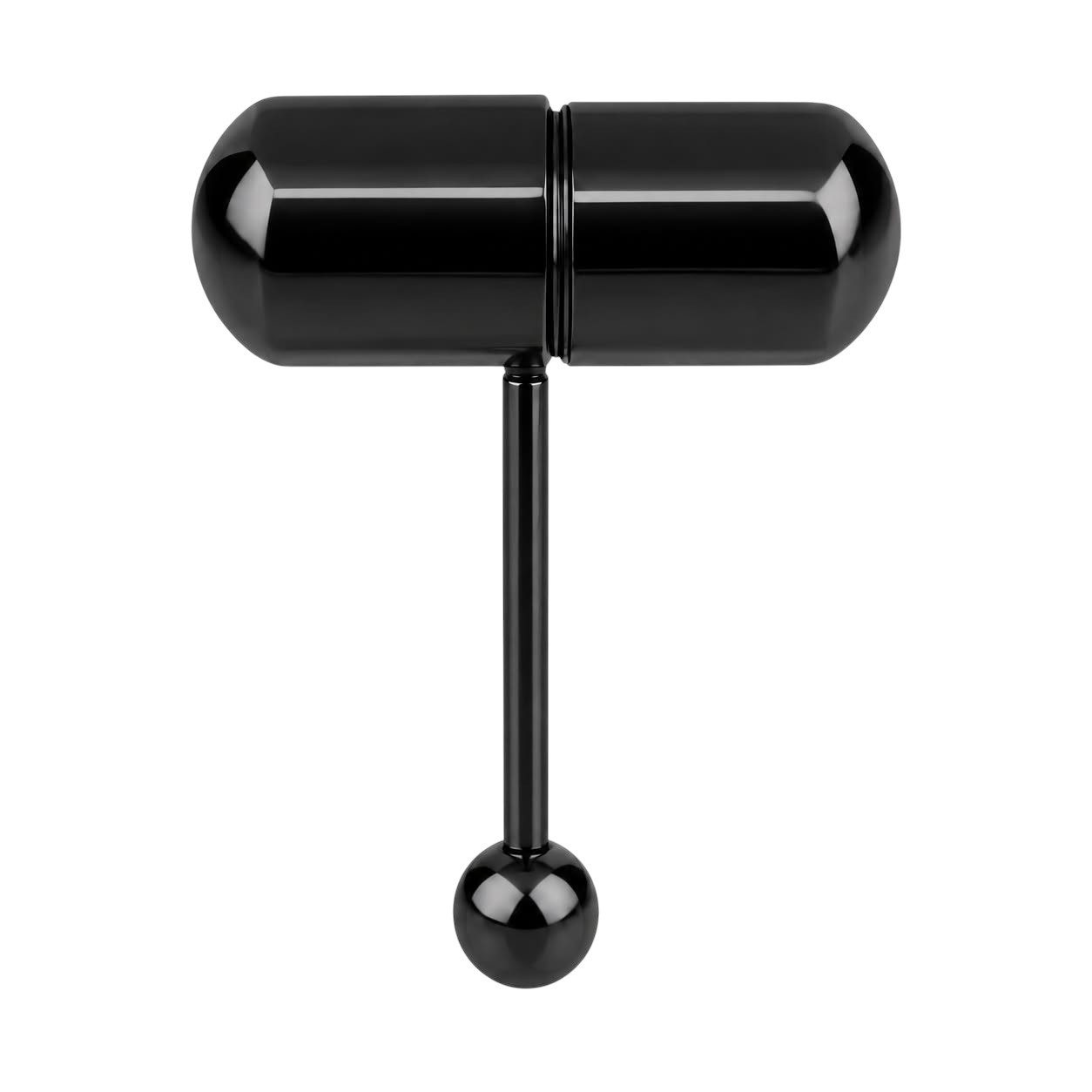 Taffstyle Intimpiercing Zungenpiercing Barbell Oral Intimpiercing mit Vibrationskapsel Unisex (Fun Piercing für Zunge und Intim mit 2 Batterien direkt einsatzbereit), Für den besondernen Spaß