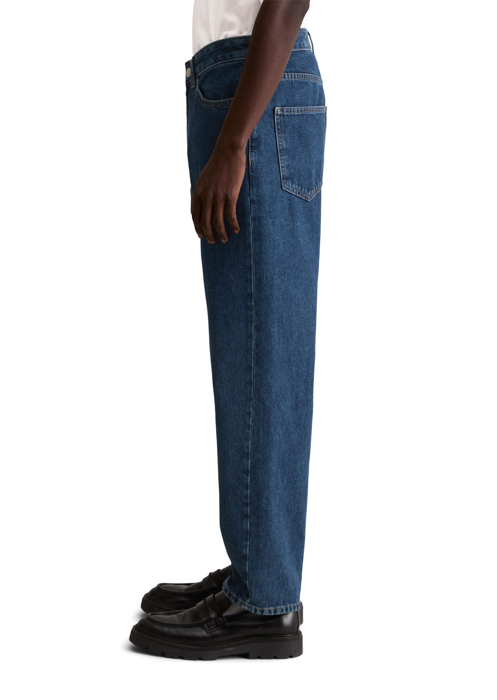 Marc O'Polo DENIM Tapered-fit-Jeans aus reiner Bio-Baumwolle