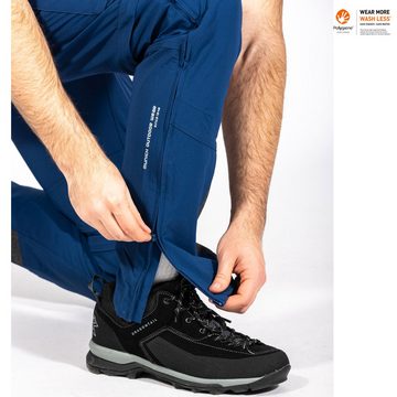 Maul Trainingstights Maul - EIGER ULTRA T-ZIP - Herren Allround 3in1 Outdoorhose, schwarz