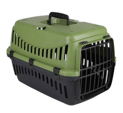 DOGI Tiertransportbox Hundetransportbox Katzentransportbox Hundebox, 45 x 31 x 31 cm Haustiertransportbox