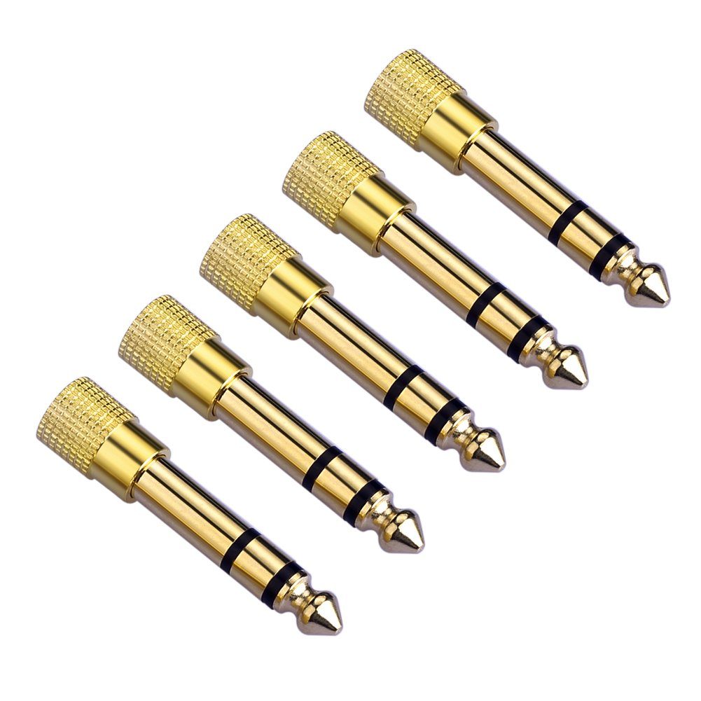 euroharry 6,5mm Затыкать auf 3,5mm Buchse Джек штекер auf Klinkenbuchse Adapter