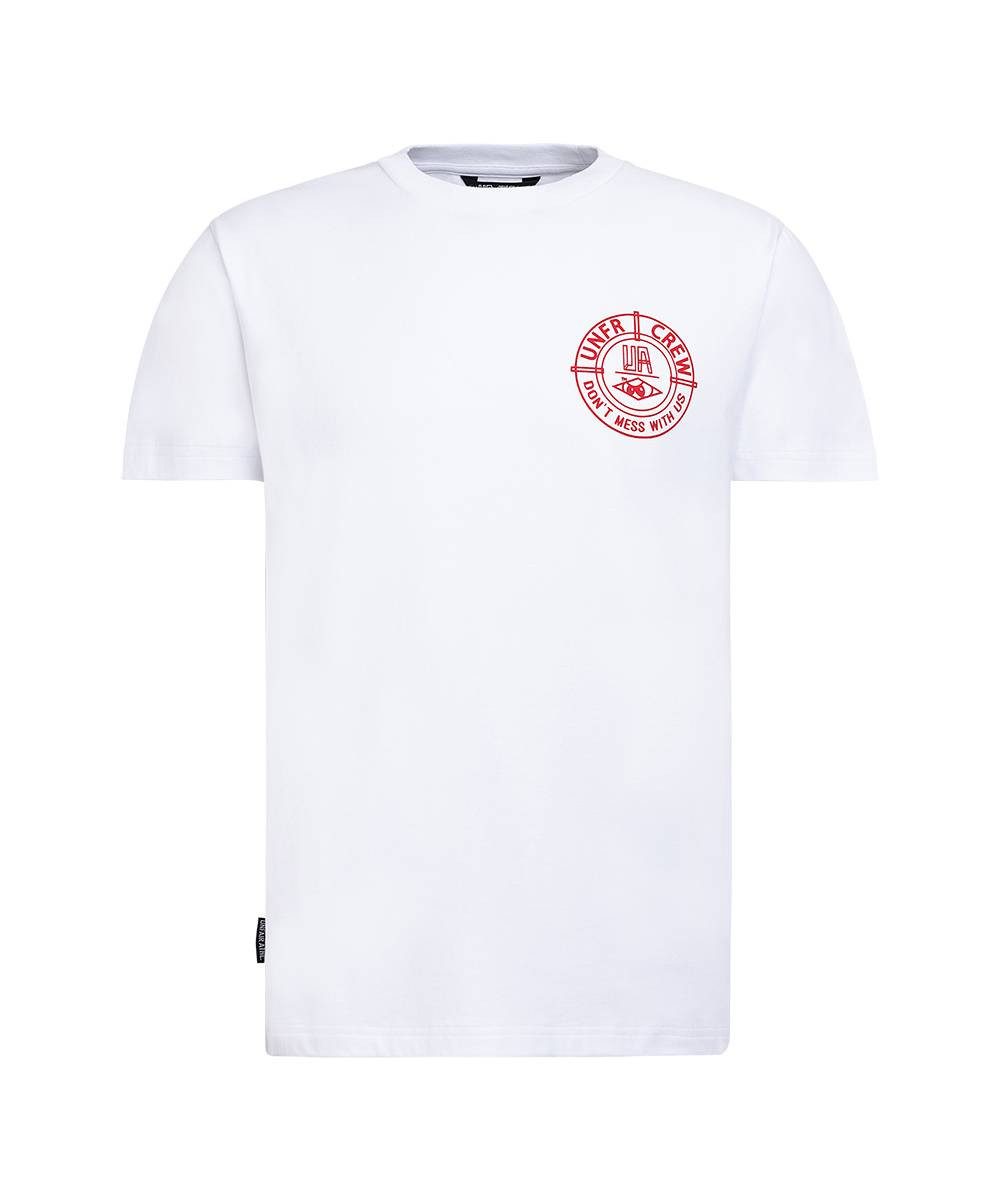 Unfair Athletics T-Shirt T-Shirt Unfair DMWU BP, G M, F wht/red
