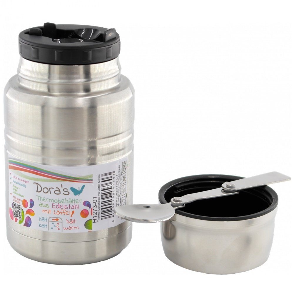 Dora's Lunchbox Thermo Lunchbox mit Löffel 750ml