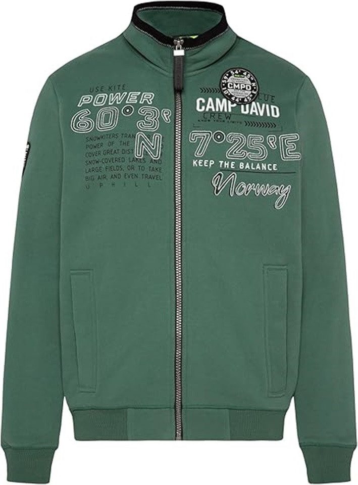 CAMP DAVID Sweatjacke