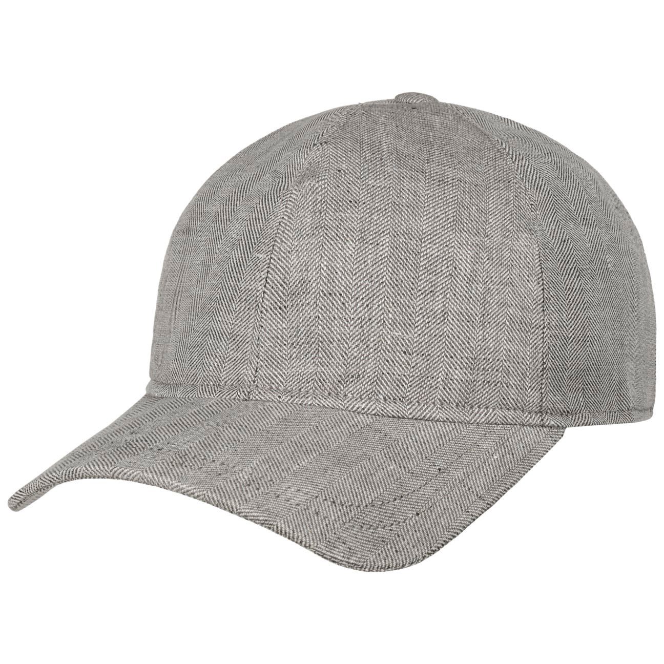 Borsalino Baseball Cap (1-St) Basecap mit Schirm, Made in Italy