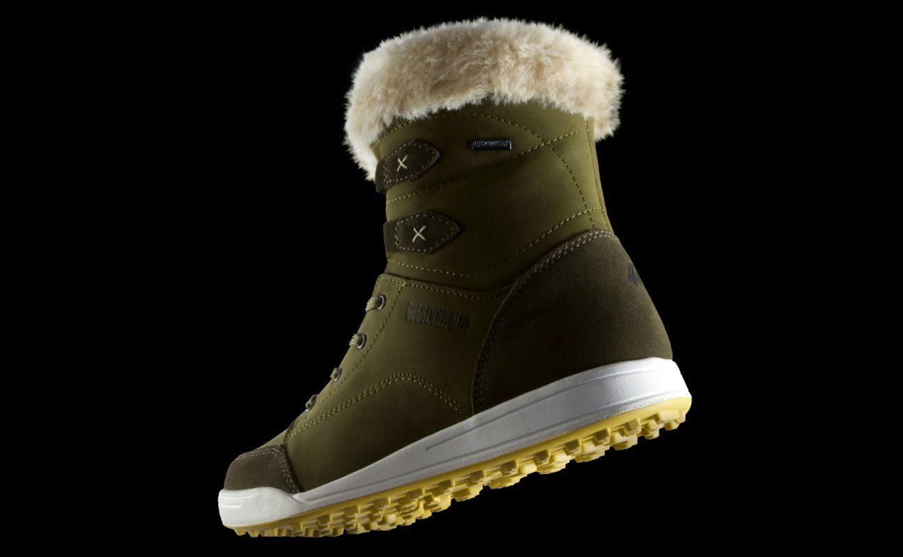 GUGGEN Mountain Winterstiefel HPC56 Damenfellstiefel Damenwinterstiefel Fel günstig online kaufen