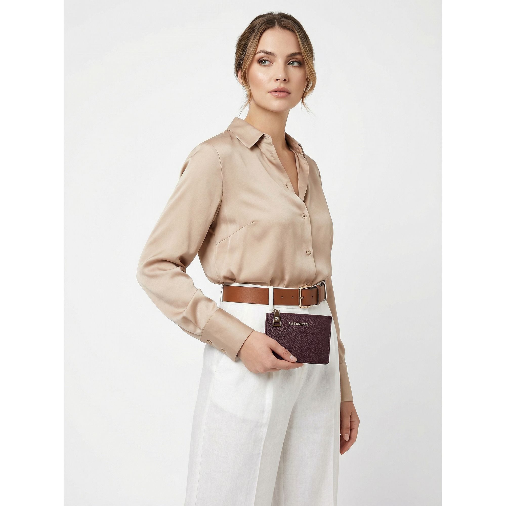 Lazarotti Schlüsseltasche Bologna Leather, Leder