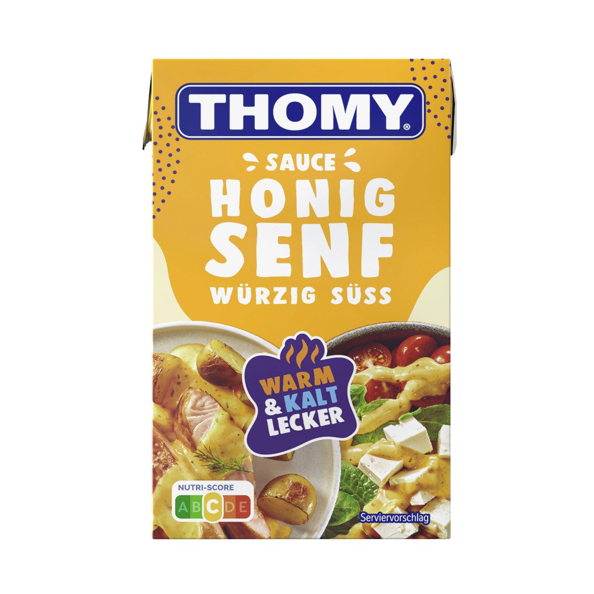 THOMY Gewürz, Thomy Les Sauces Honig Senf angenehme Süße Packung 250ml