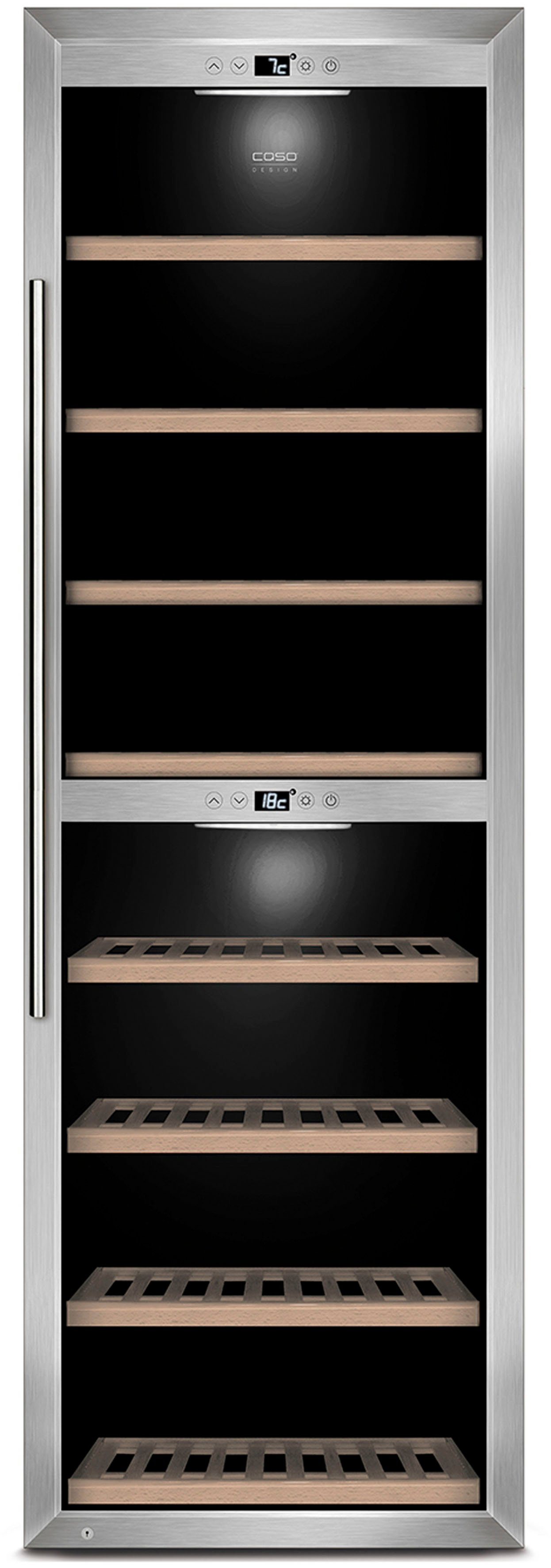 Caso Weinkühlschrank 730, für 180 Standardflaschen á 0,75l,WineComfort 1800 Smart