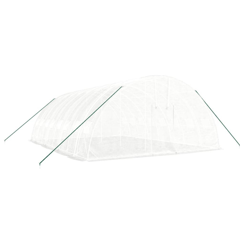 furnicato Gewächshaus mit Stahlrahmen W...