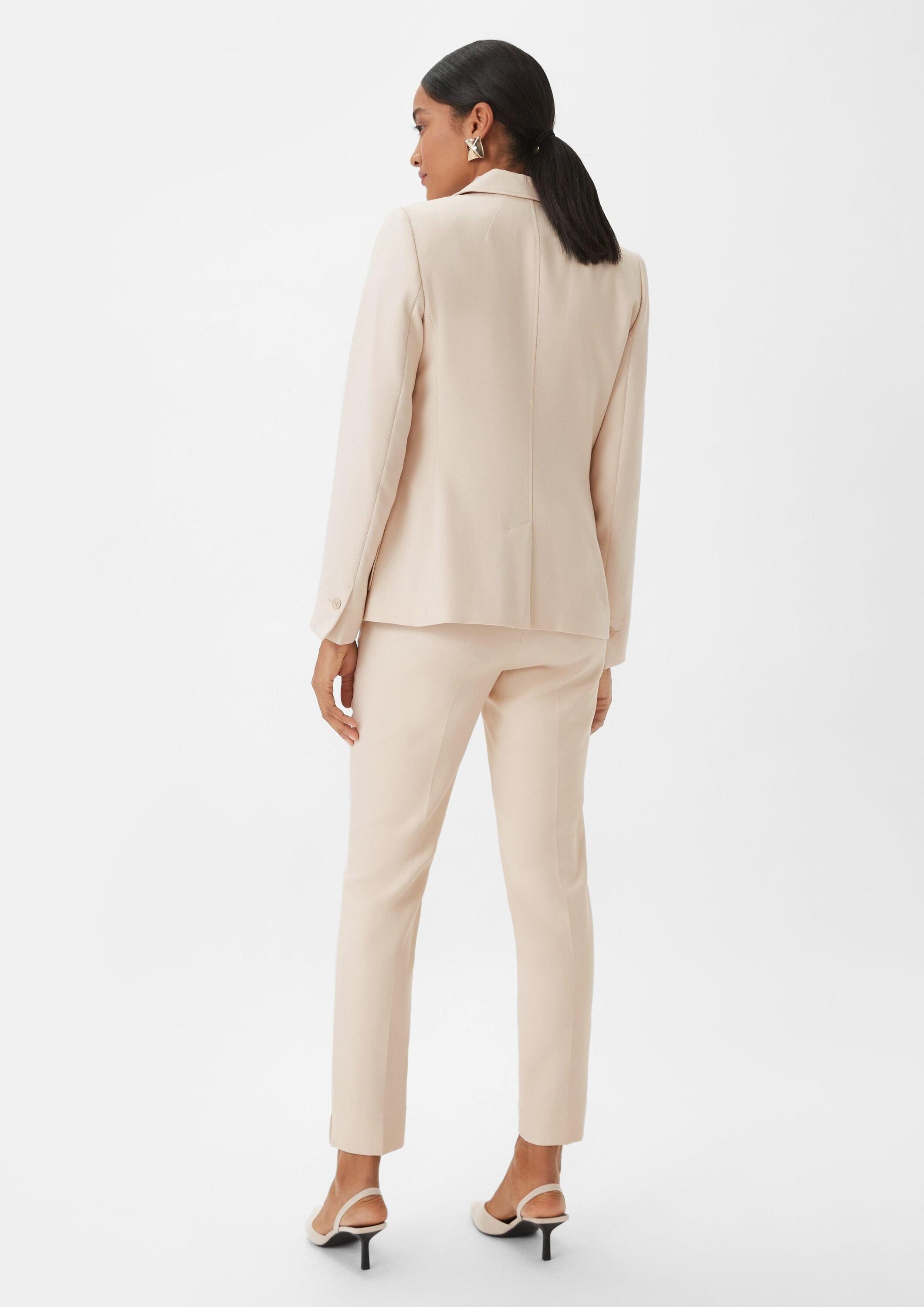 comma Jackenblazer Indoor-Blazer Blazer mit leichtem Futter
