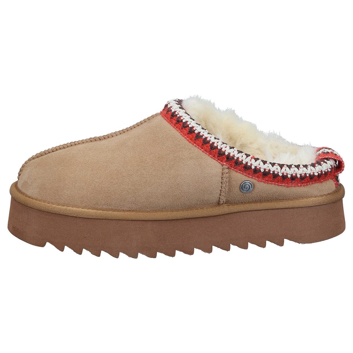 Dr. Brinkmann Nerpio Pantolette (1-tlg) Pantoletten - Bequem und wärmend, Dekorative Linksnaht und Borte