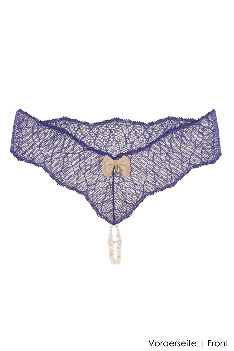 Sydney Perlenstring, String-Ouvert blau Bracli DOUBLE Bracli