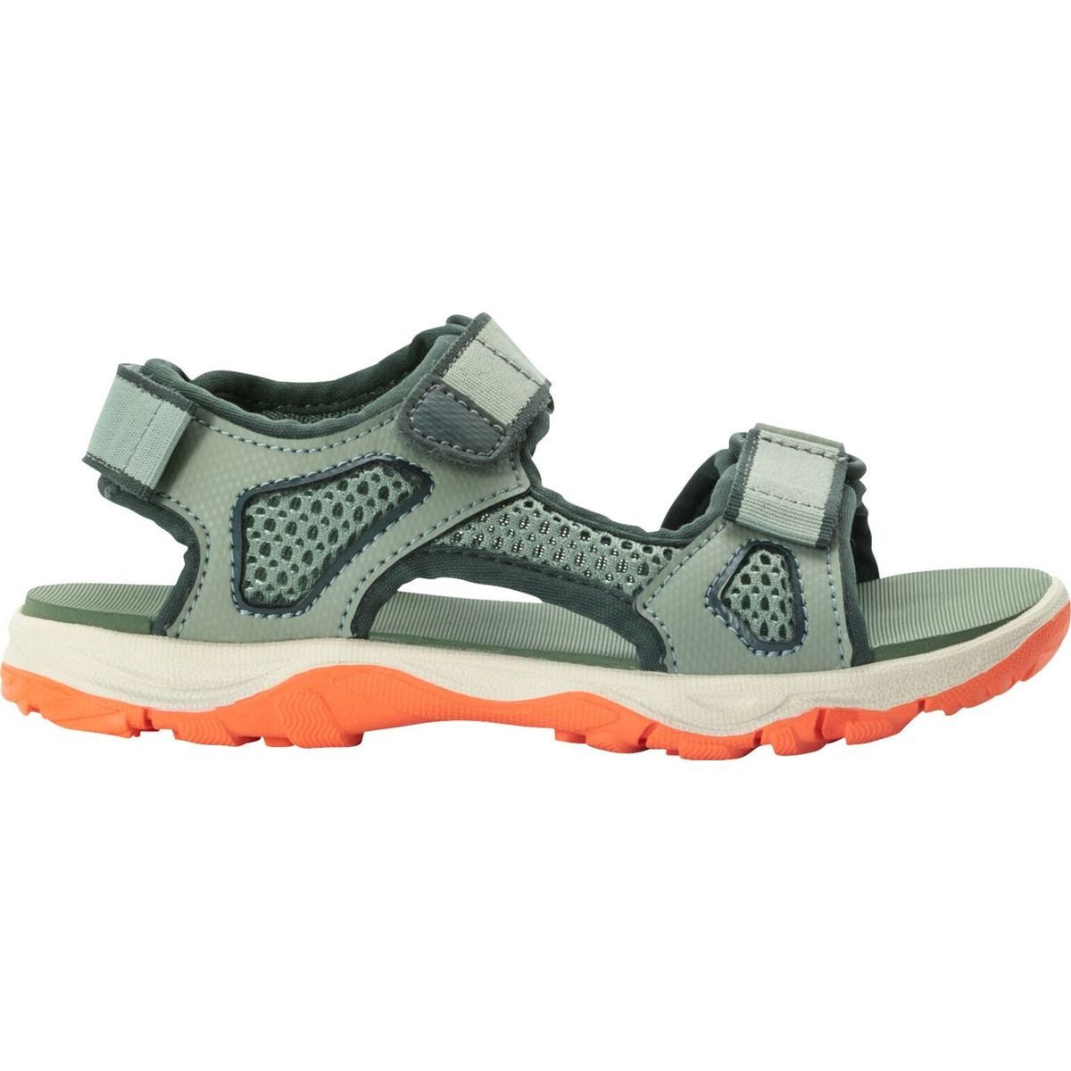 Jack Wolfskin Taraco Beach Sandal K Outdoorsandale Atmungsaktive Kindersandale mit individuell einstellbaren Gurtbändern