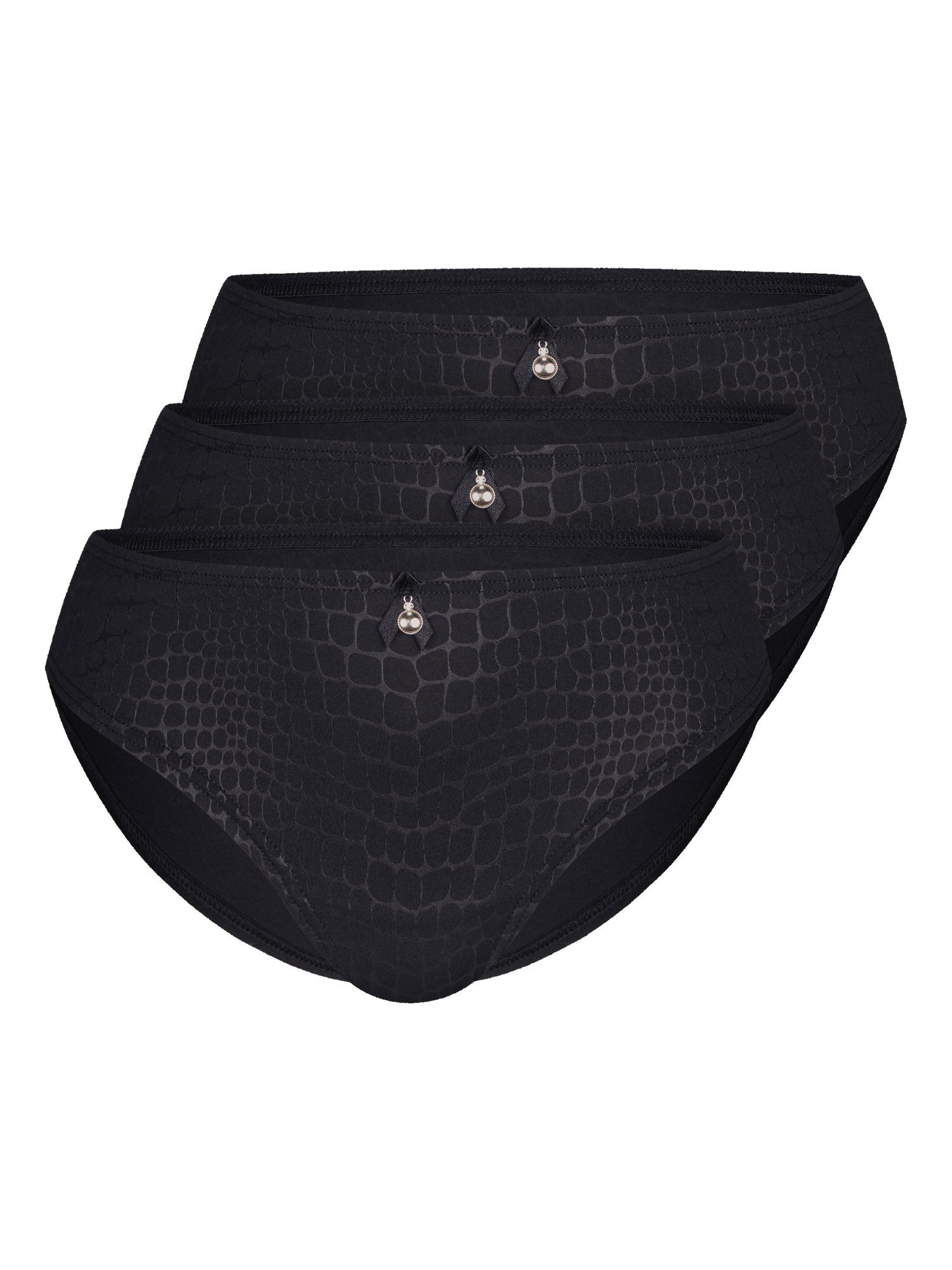 Sassa Bikinislip Damen Slip (Spar-Set, 3-St) Matt-Glanz-Effekt, klassische Passform