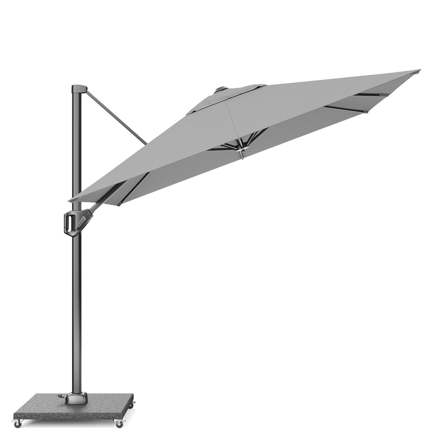 Platinum Sonnenschirm eckig Voyager T¹ Basic 360° kippbar, LxB: 250x250 cm