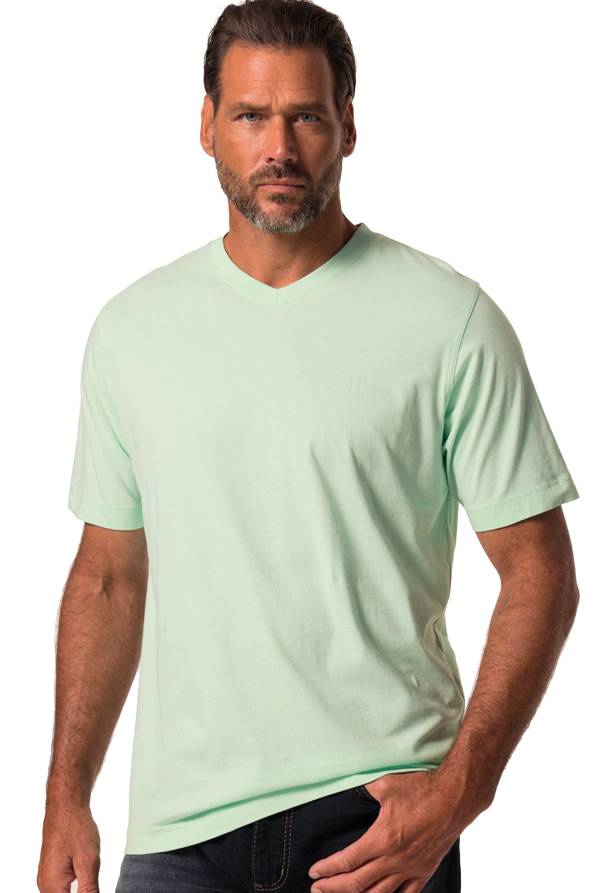 JP1880 T-Shirt T-Shirts Basic 2er-Pack V-Ausschnitt günstig online kaufen