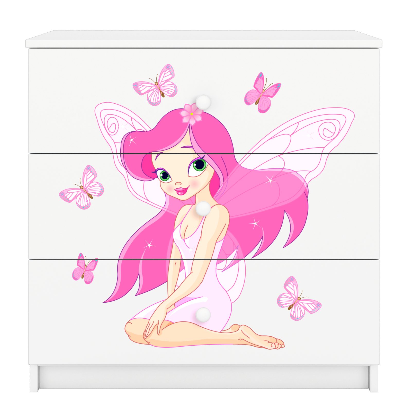 Raumhirsch Furniture Kinderregal Kinderkommode mit Motiven für Mädchen, Spi günstig online kaufen