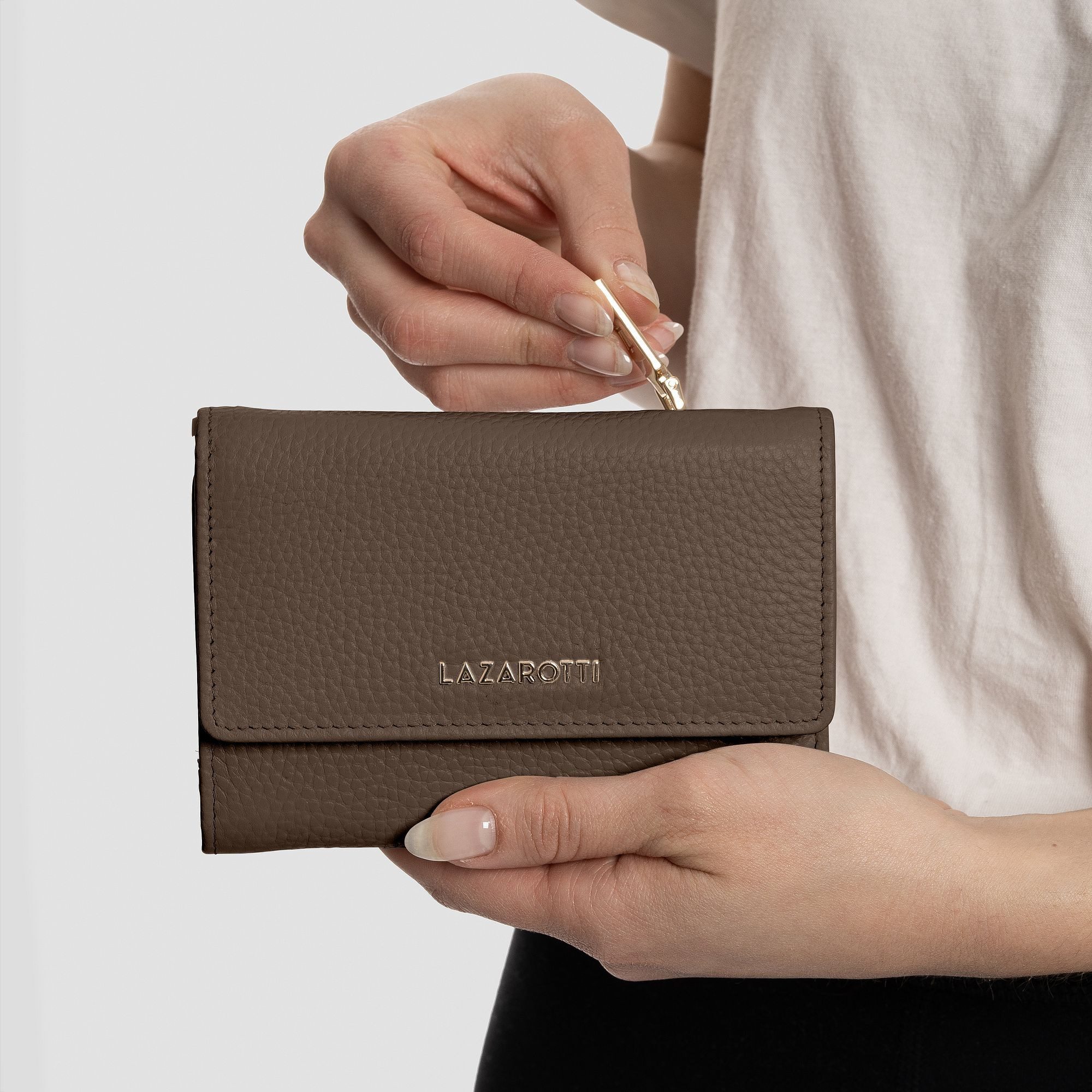 Lazarotti Geldbörse Bologna Leather, Leder günstig online kaufen