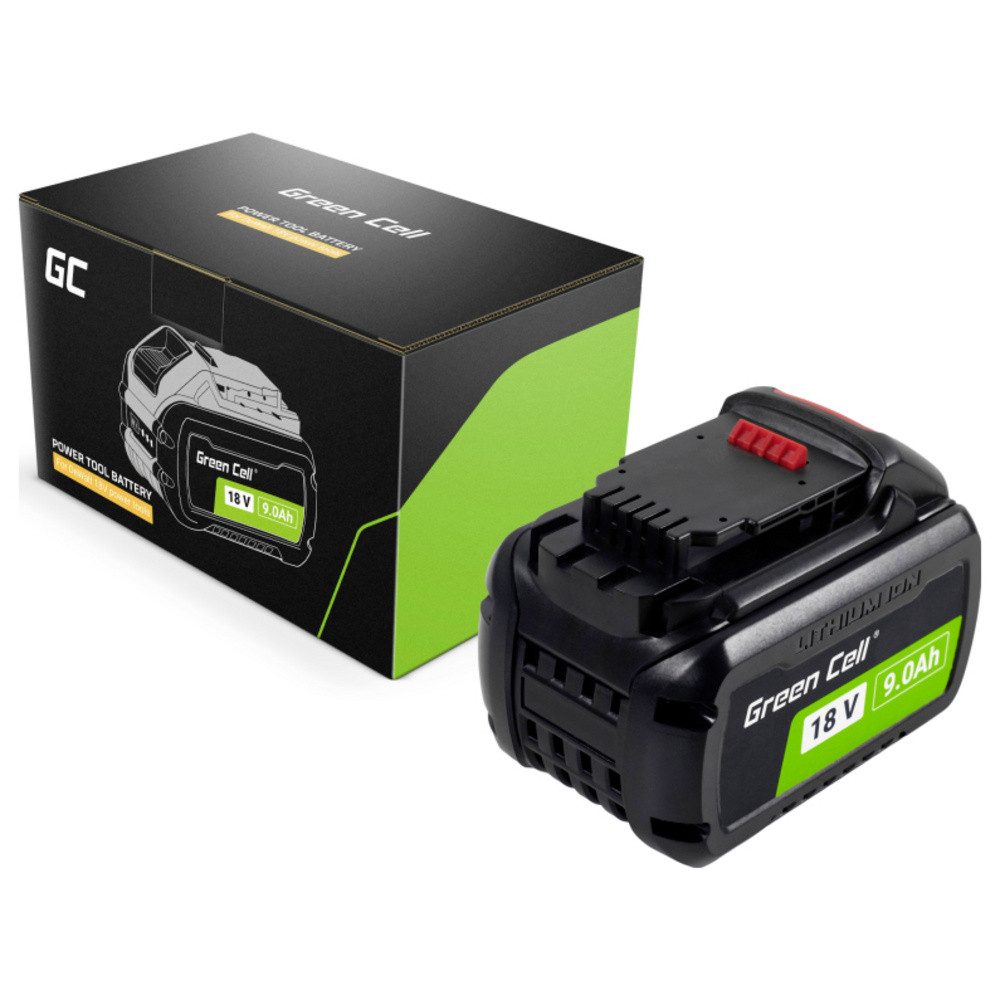 Green Cell Green Cell GC-PTDW18V9 DCB547 DCB184 DCB182 Werkzeug-Akku 18 V 9.0 Ah Akku