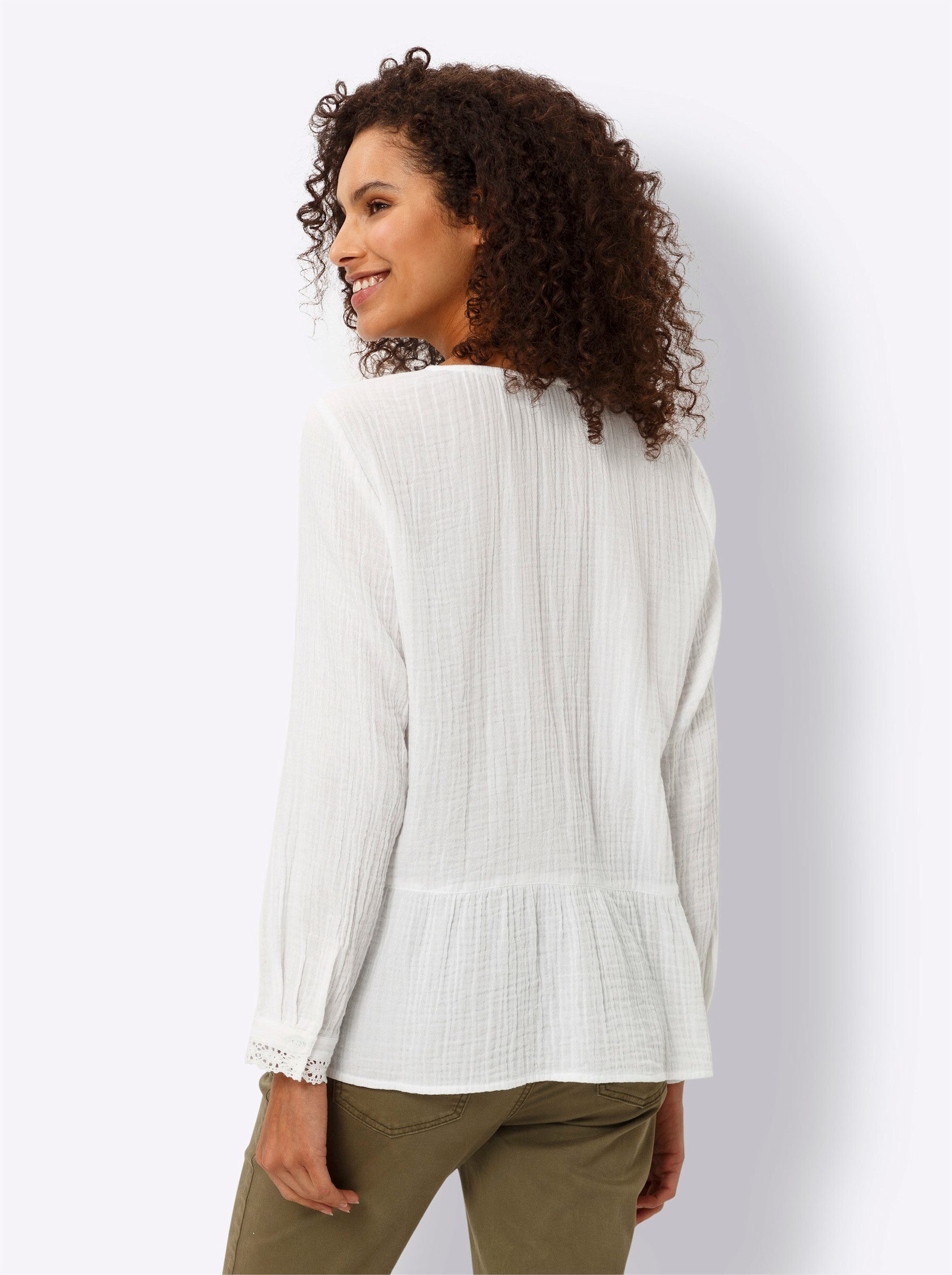 heine Klassische Bluse Langarm-Bluse günstig online kaufen