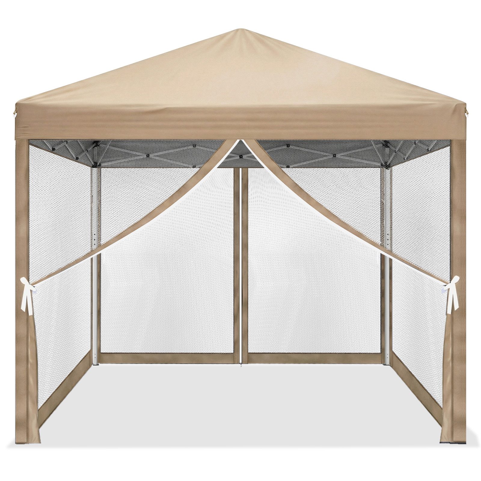 LALAHO Faltpavillon Partyzelt Pop Up Pavillon 3x3m, mit 4 Netzvorhängen, UV günstig online kaufen