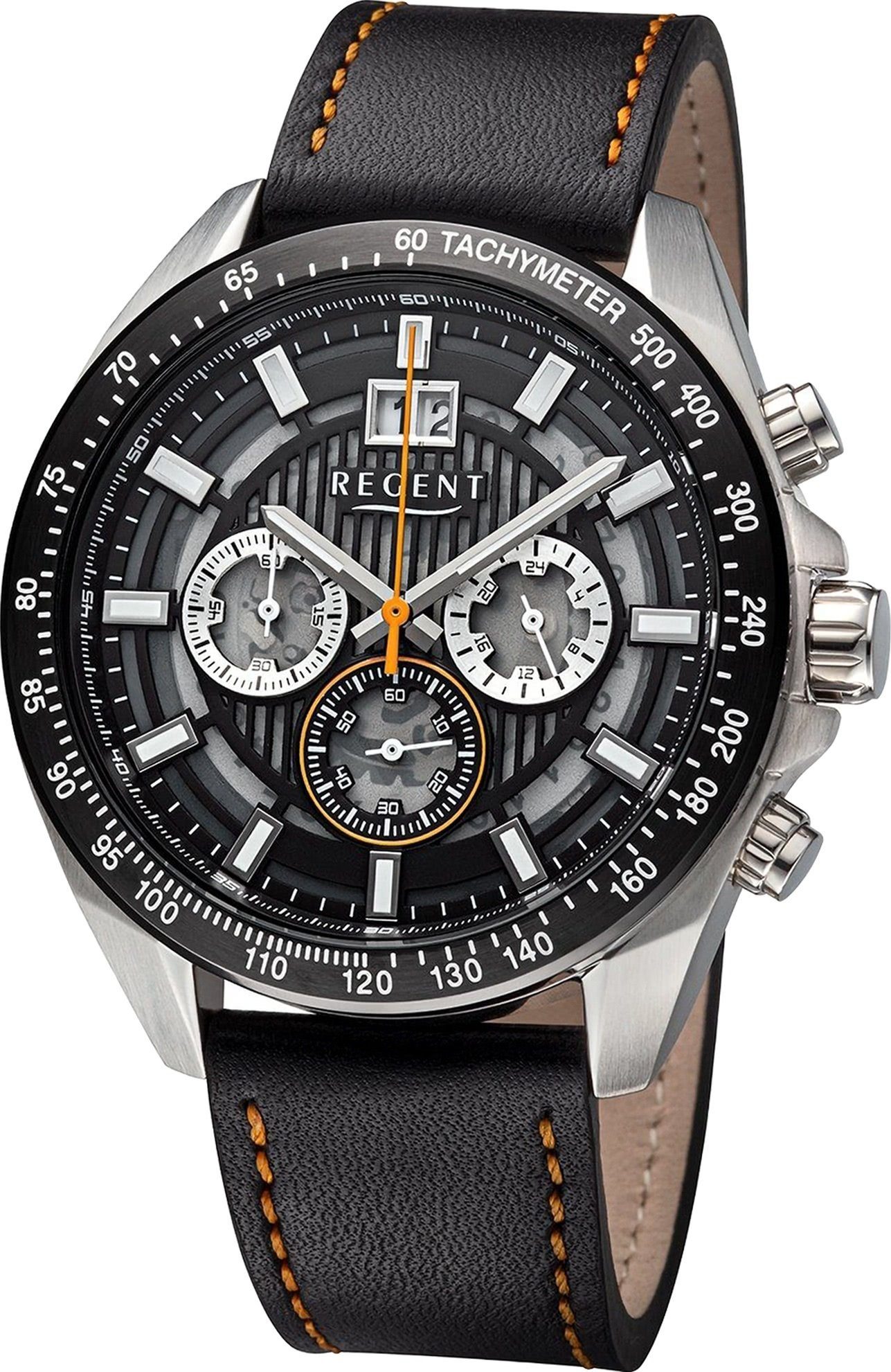 Quarzuhr Regent Herren Armbanduhr Analog