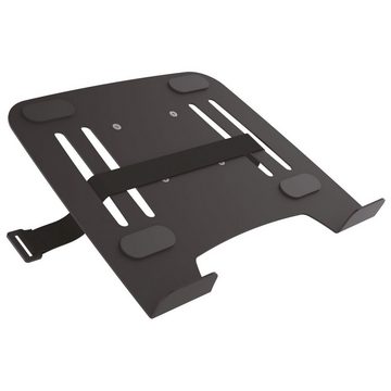Drall Instruments IP3BK Laptop-Ständer, (1-tlg., Universal Laptop Notebook Adapter an Wandhalter Tischhalter schwarz)