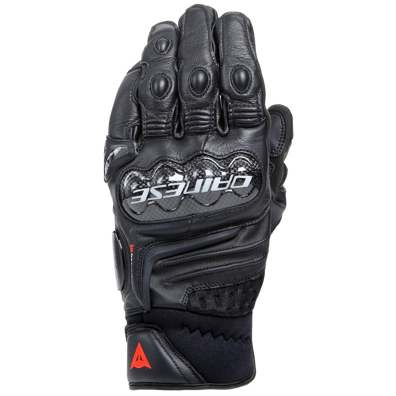 Dainese Motorradhandschuhe Dainese Carbon 4 Sporthandschuhe Kurz schwarz / schwarz Black