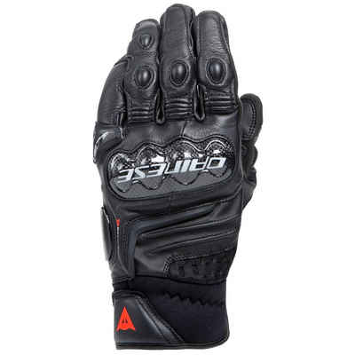 Dainese Motorradhandschuhe Dainese Carbon 4 Sporthandschuhe Kurz schwarz / schwarz