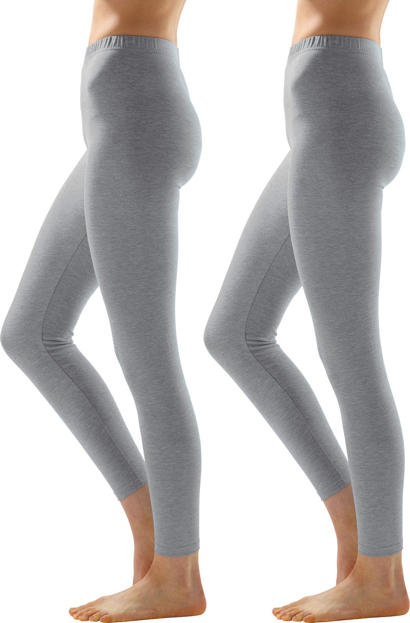 Erwin Müller Jogginghose Damen-Leggings, lang 2er-Pack Uni günstig online kaufen