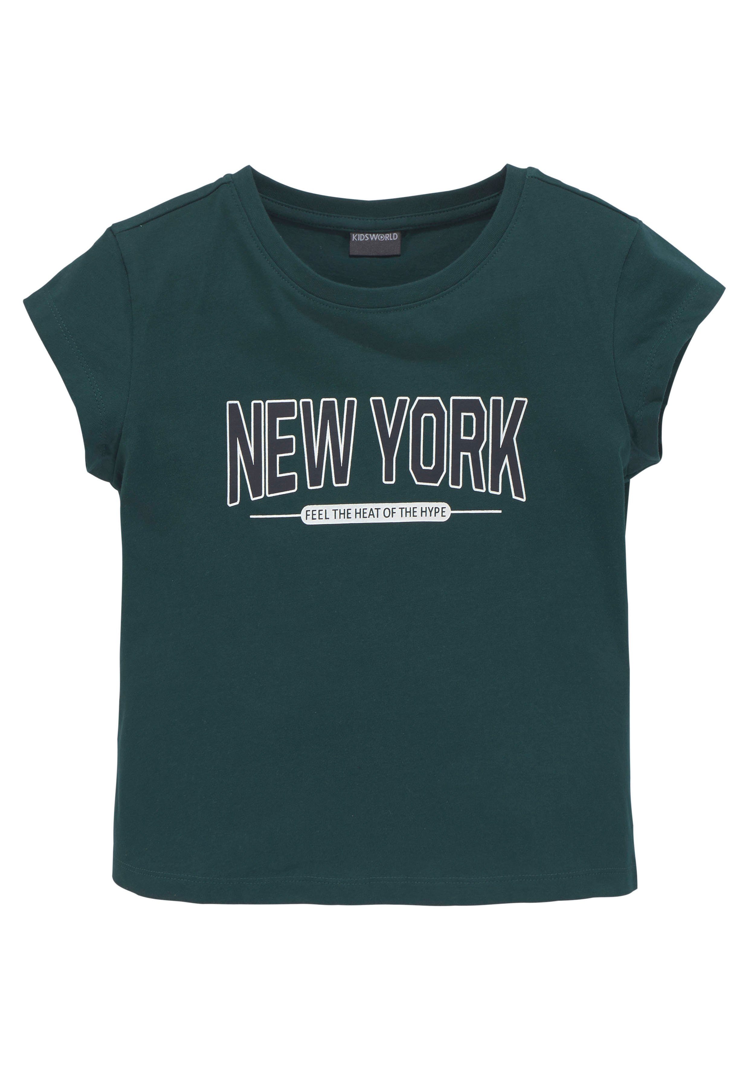 T-Shirt mit Städtedruck KIDSWORLD