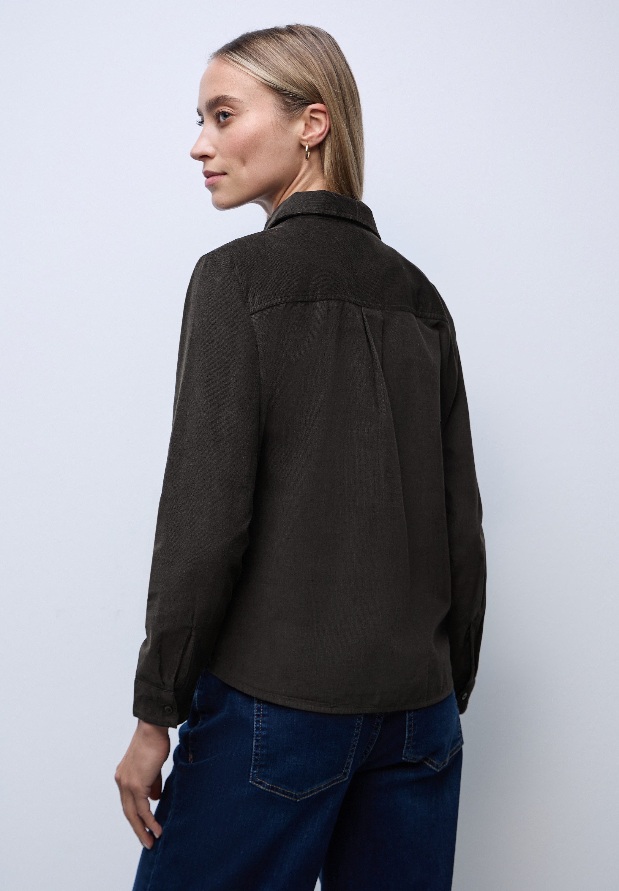 STREET ONE Langarmbluse mit Tapedetails im günstig online kaufen