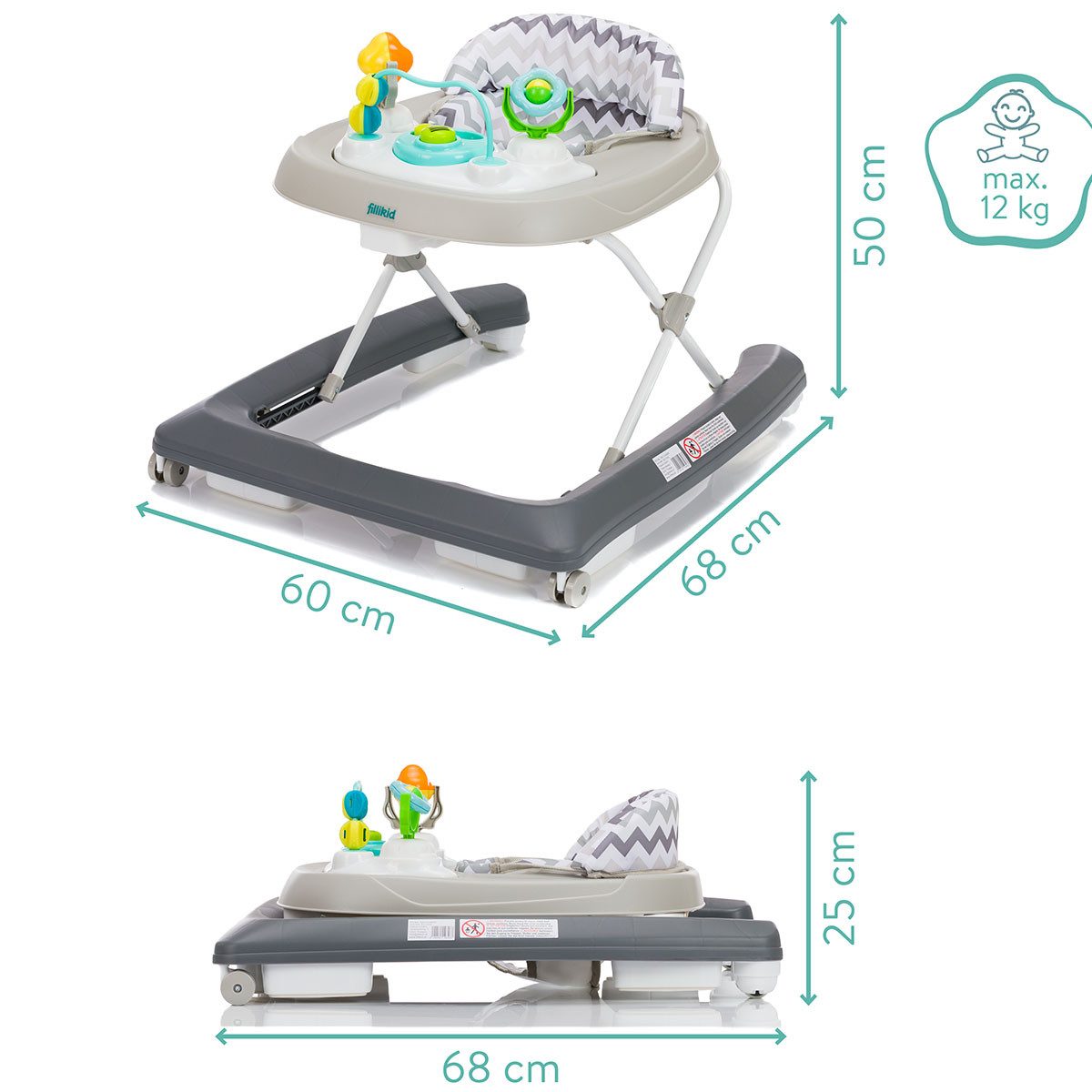 Fillikid Babywalker Fillikid Lauflerngerät