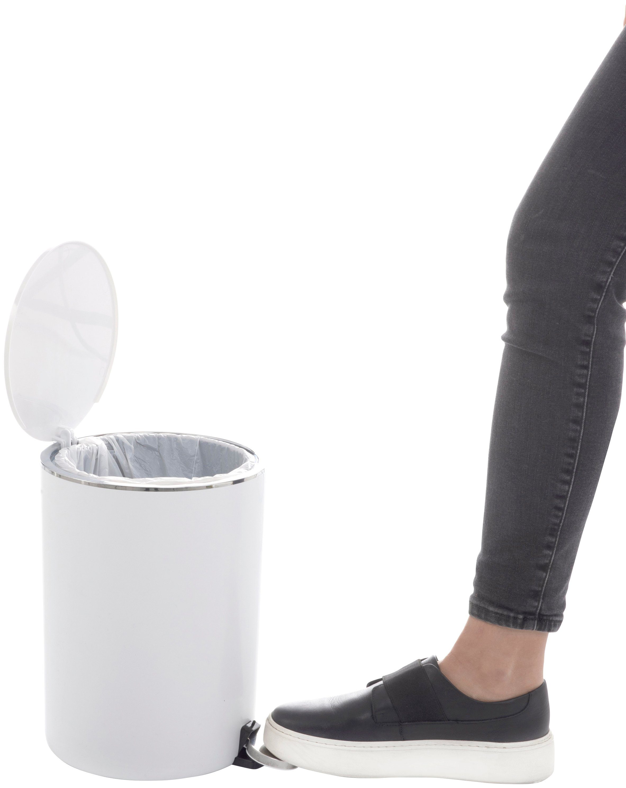 Bischof Kosmetikeimer Piaso, Ø 21 cm, Höhe 28 cm, Fassungsvermögen 5,5 l – Bild 5 von 5